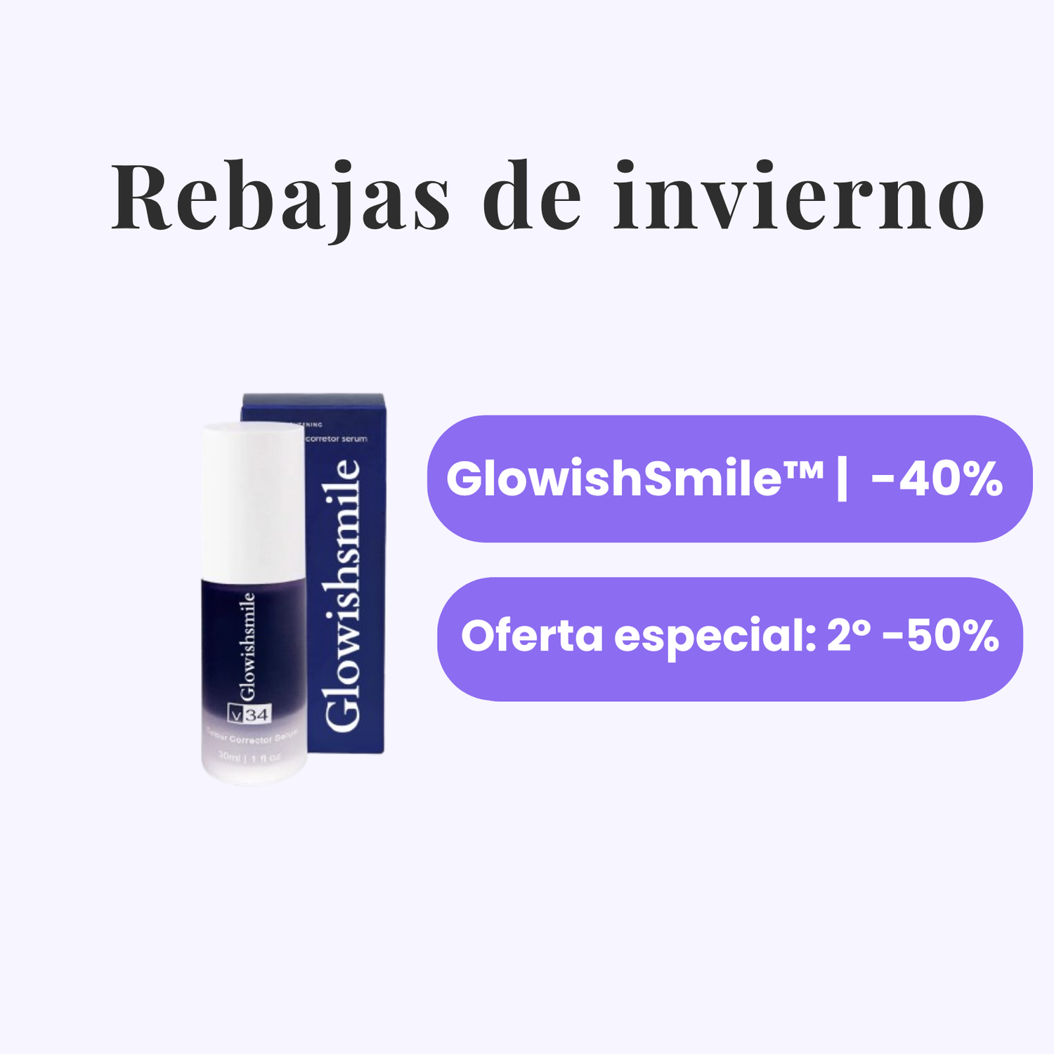 GlowishSmile™ Blanqueador dental
