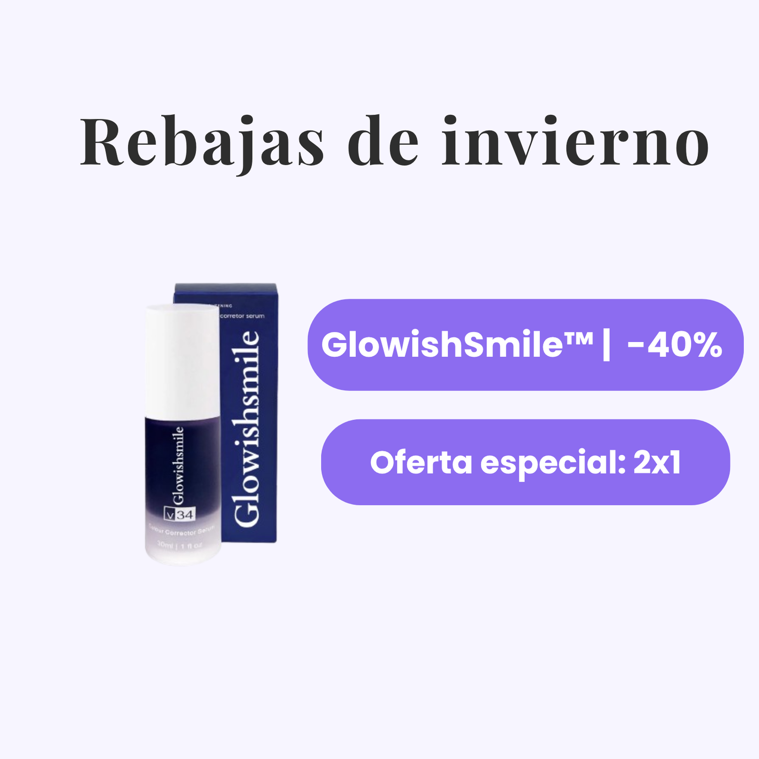 GlowishSmile™ Blanqueador dental