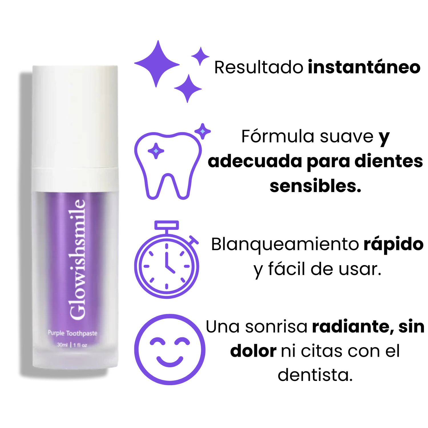GlowishSmile™ Blanqueador dental