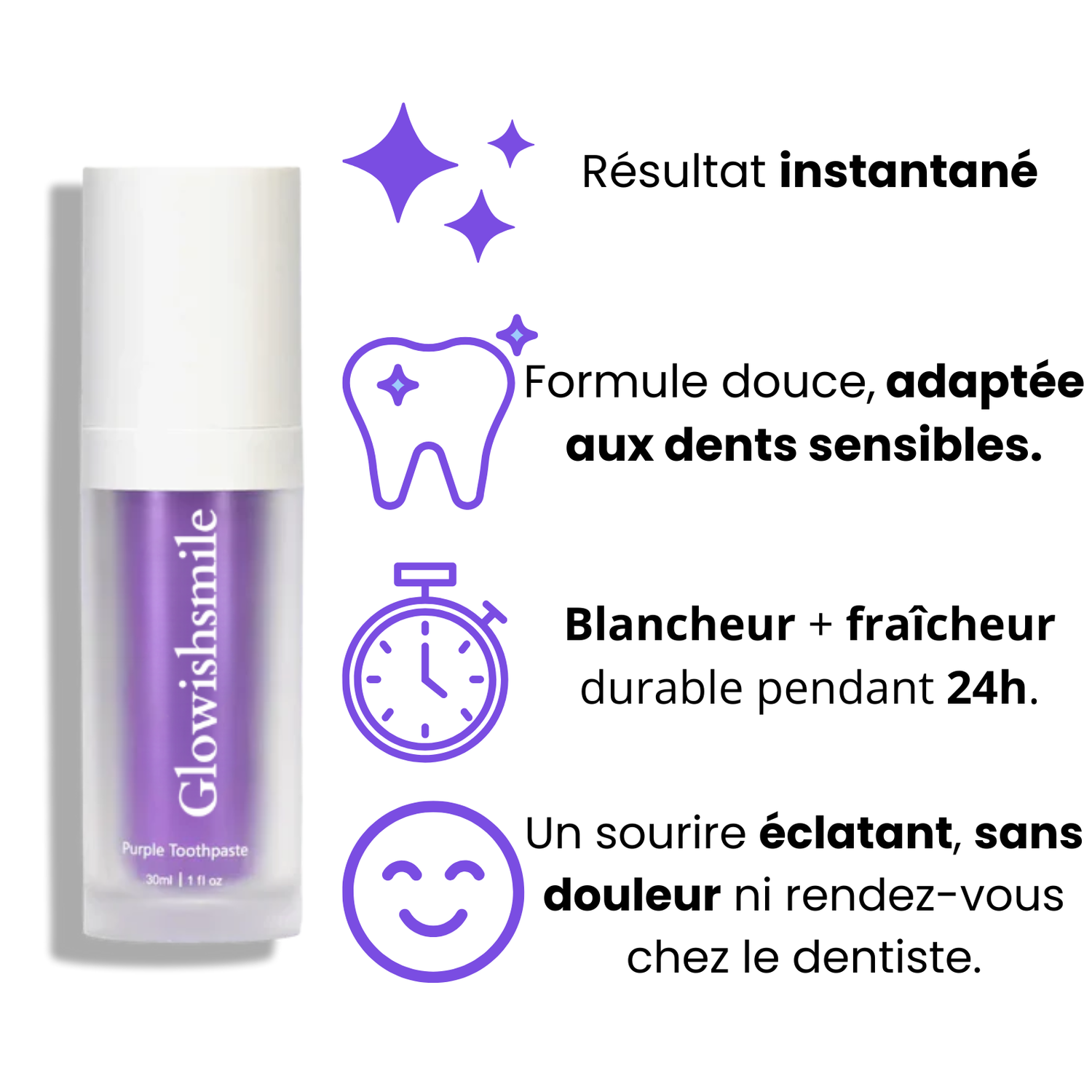 GlowishSmile™ Blanchiment dentaire